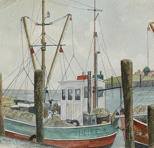 Hafenszene 1969